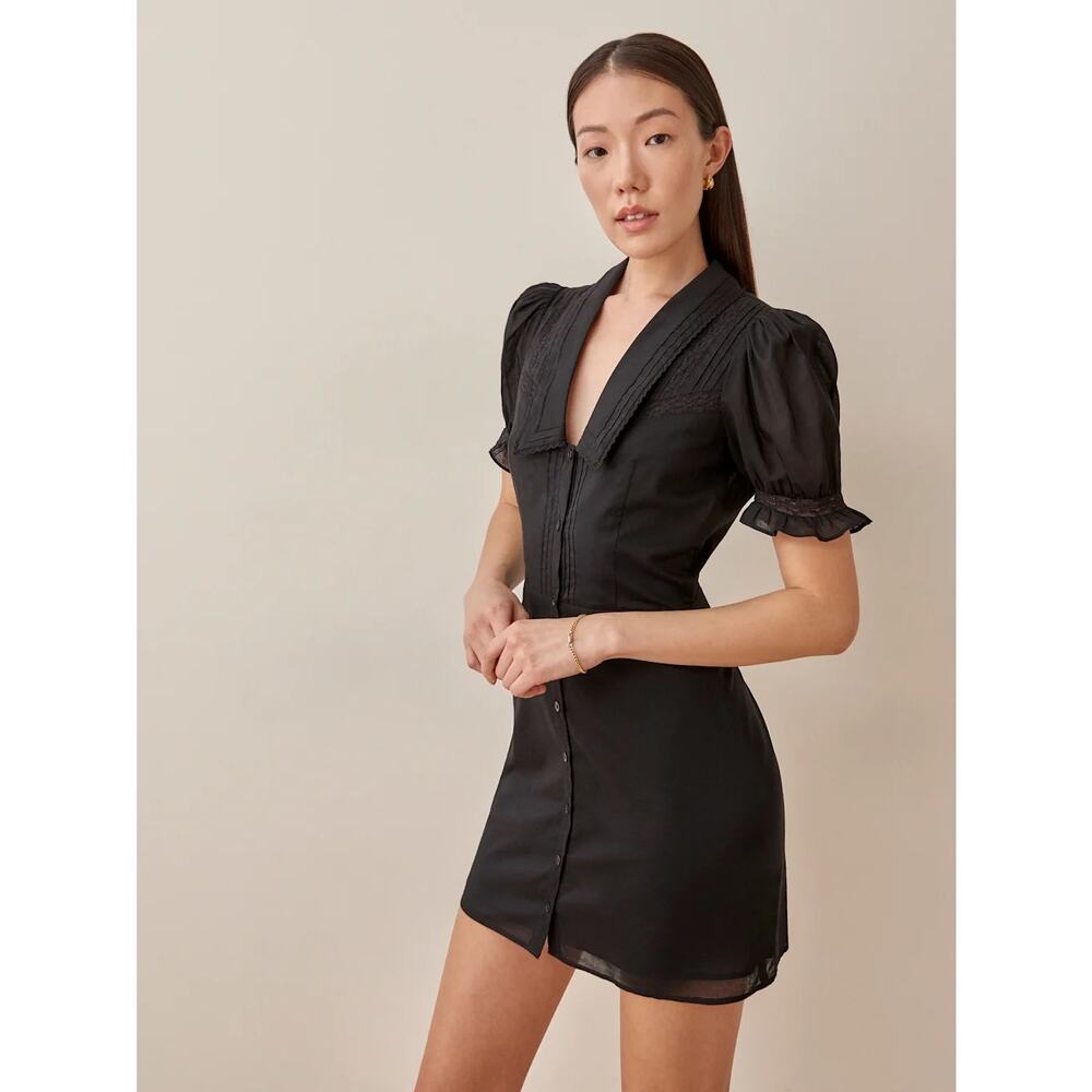 Reformation Jack Dress - Black